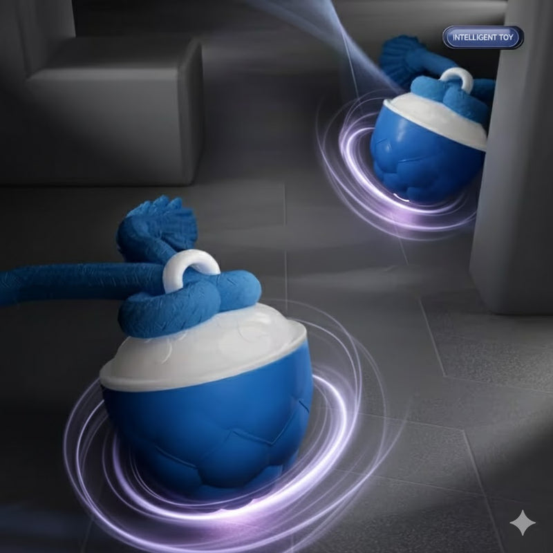 “Smart Self-Rolling Dog Ball